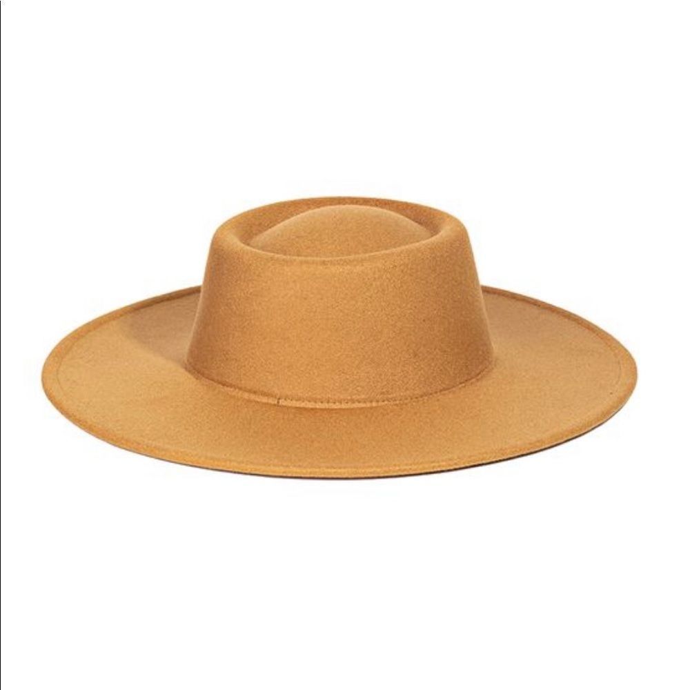 Wide brim fedora